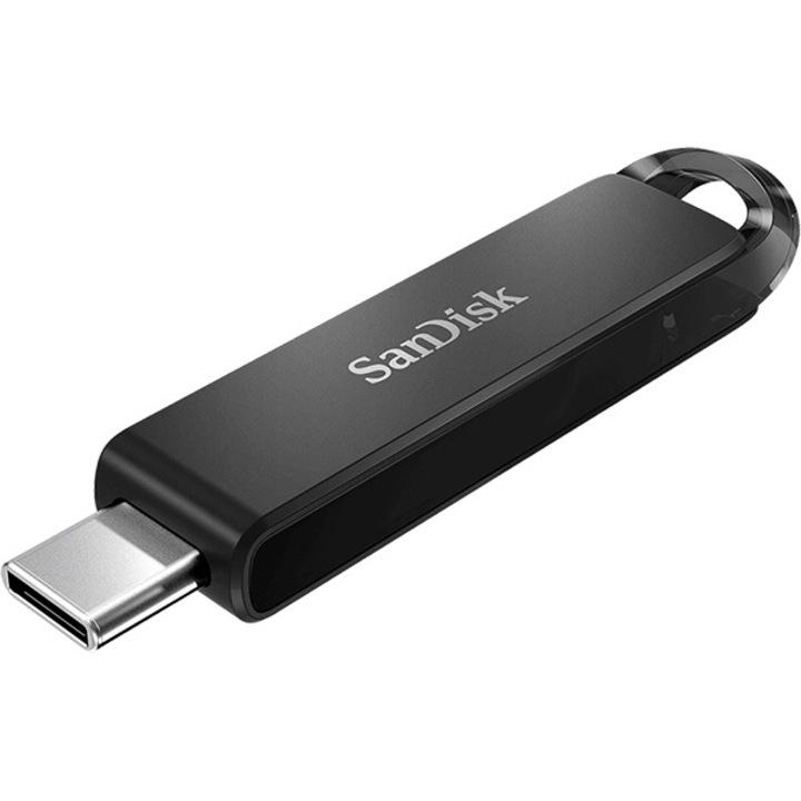 Memorie USB SanDisk Ultra®, 256GB, USB 3.1 Type-C, Negru