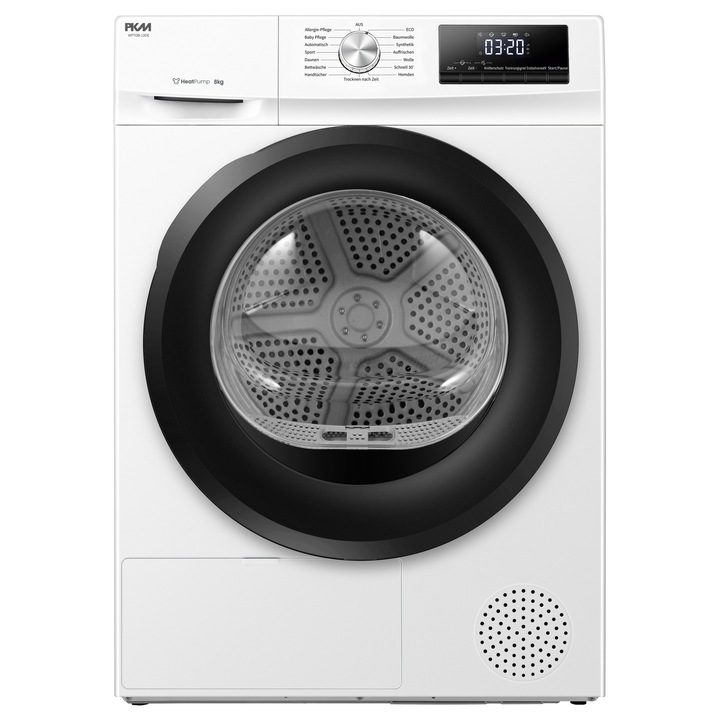 Uscator cu pompa de caldura PKM WPTO8-13DE, 8 kg, 13 programe