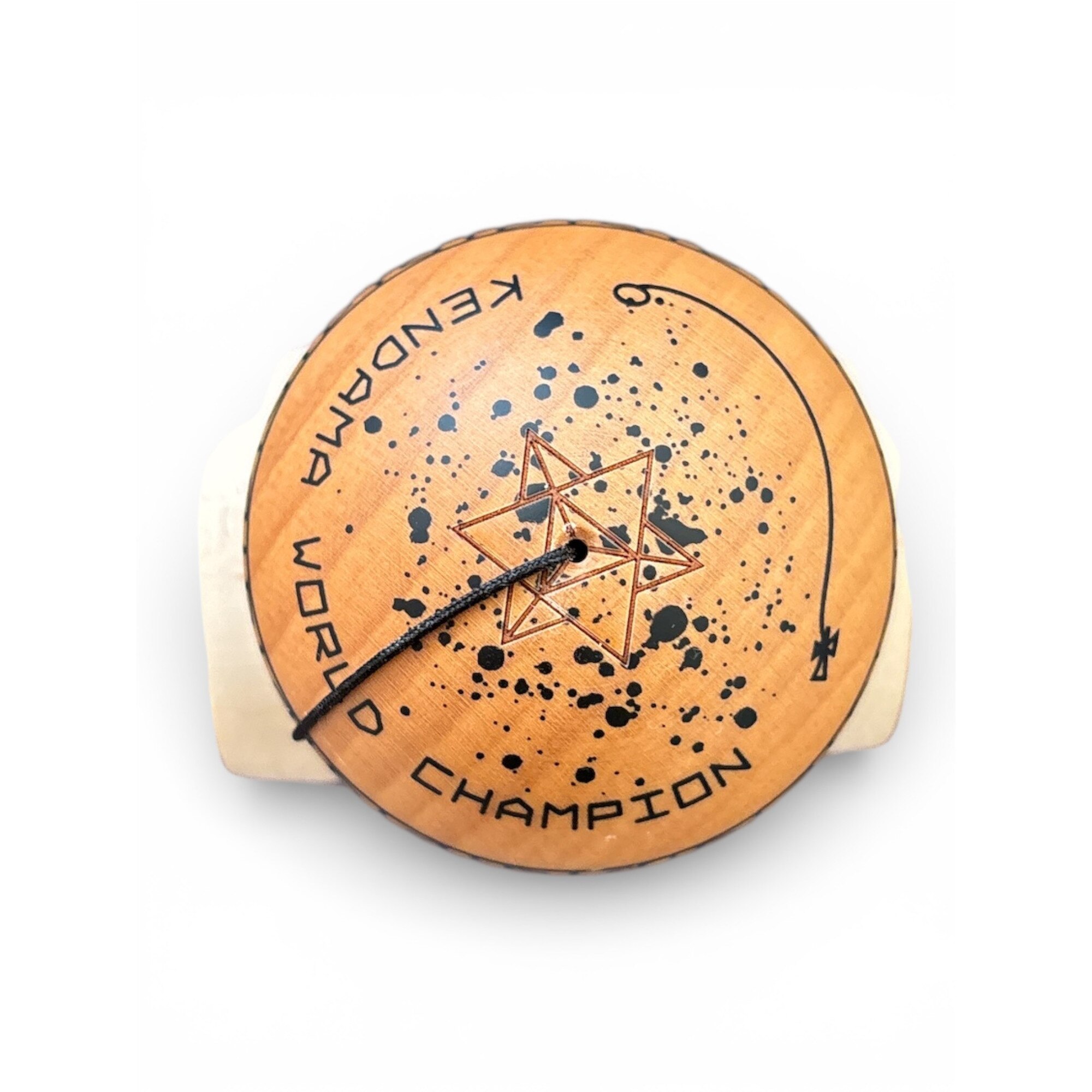 Kendama, Kendama Israel Takuya Champ Mod – Beech, RHINO CLEAR