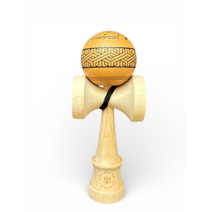 Kendama, Kendama Israel Takuya Champ Mod – Beech, RHINO CLEAR