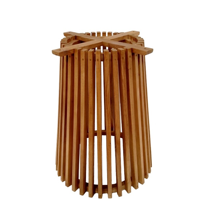 Masa Galy, natural, 60x60x75 cm