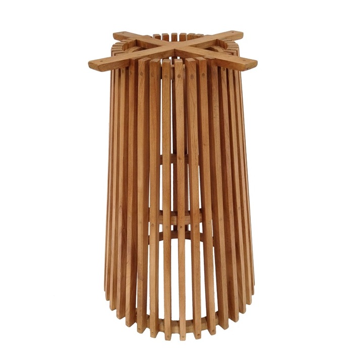 Бар маса Galy, натурална, 60x60x90 см