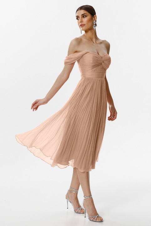 Rochie Framboise Karl, Bej