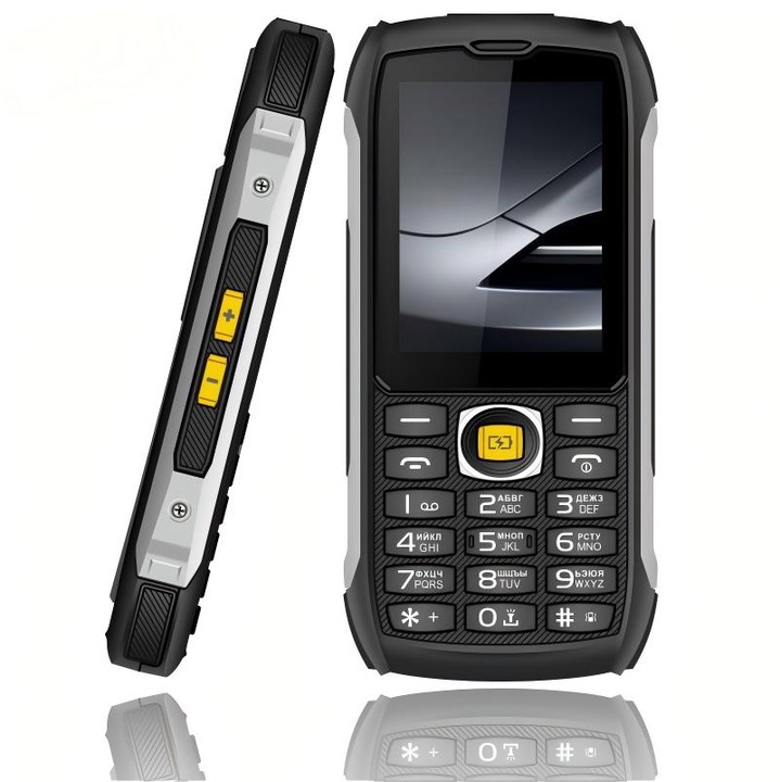 Telefon mobil EAOR, model HP289X, 2.8 inch, 4500mAh, camera 0.3MP, Dual SIM, IP68