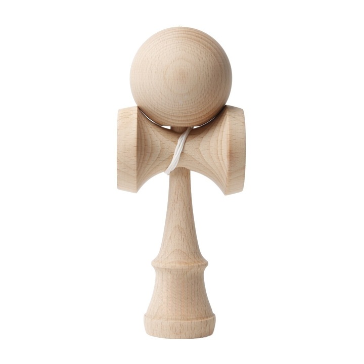 Kendama LITFIV, lemn natural, bila 60mm
