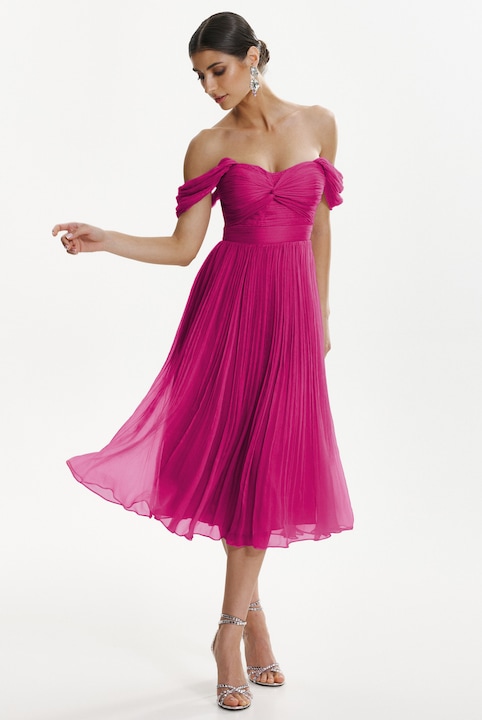 Rochie Framboise Valdez, Fucsia
