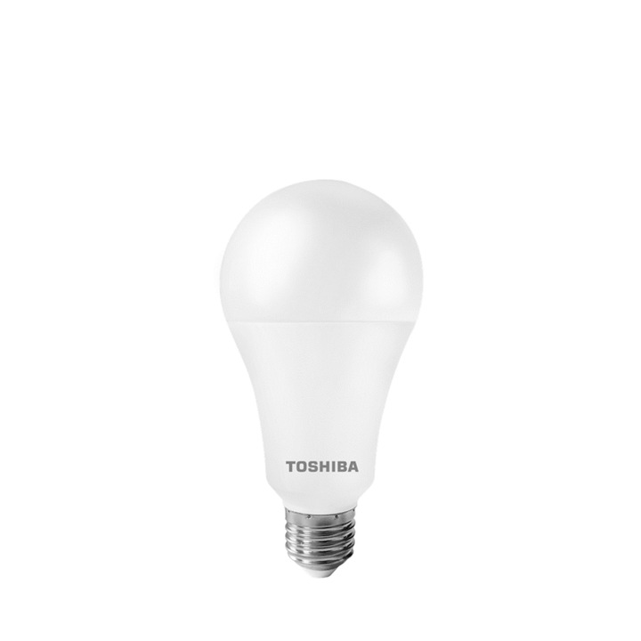 LED крушка Toshiba A60 15W, 4000K, E27, 1521lm, 140x70mm