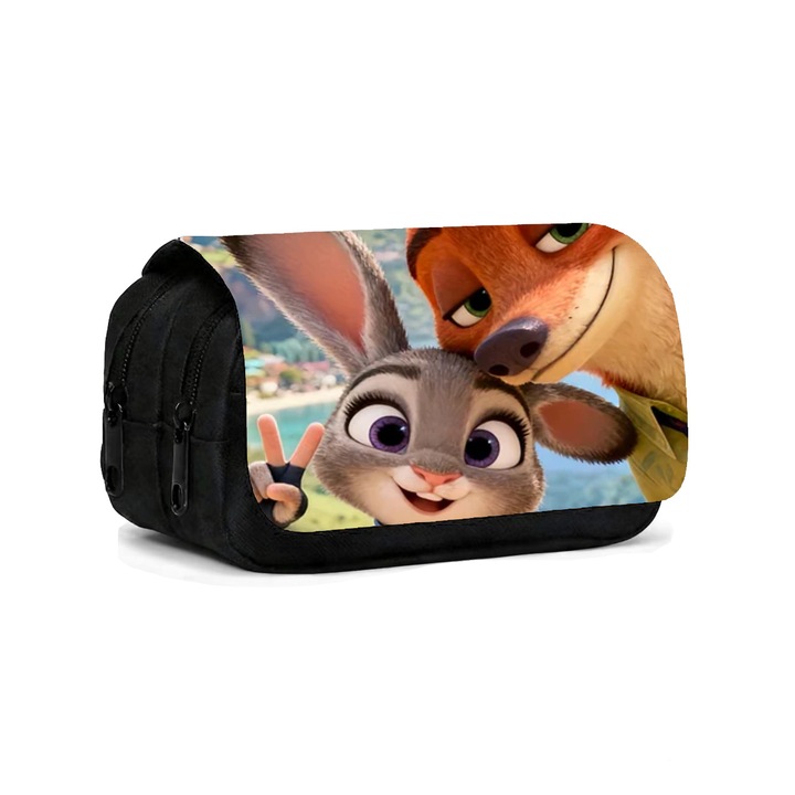 Несесер Zootopia 2, голям капацитет, водоустойчив, 20x10x7.5см