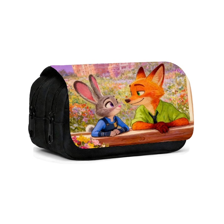 Penar Zootopia 2, capacitate mare, impermeabil, 20x10x7.5cm