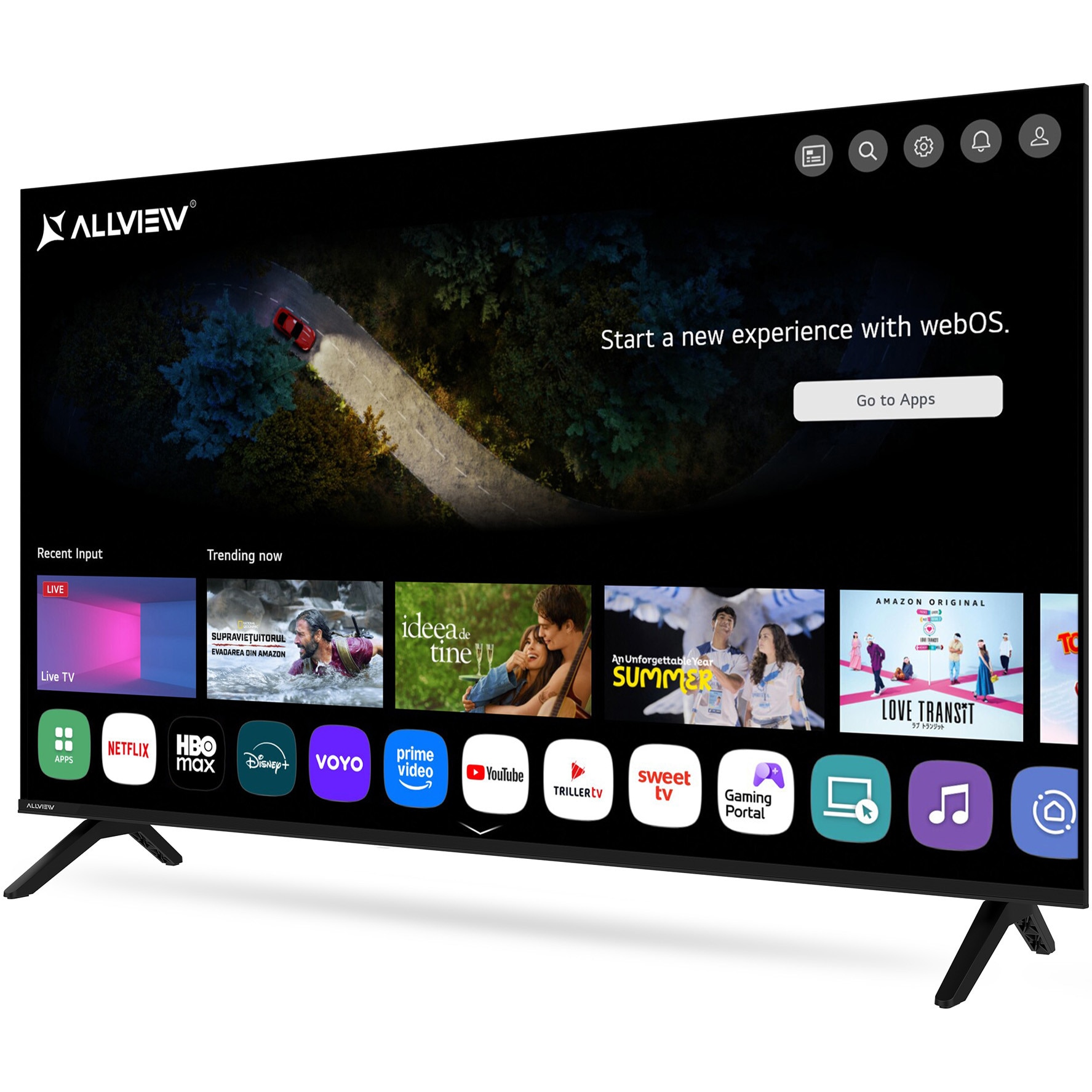 Televizor Allview LED 50WiPlay6301-U, 125cm, Smart, 4K Ultra HD, Clasa E