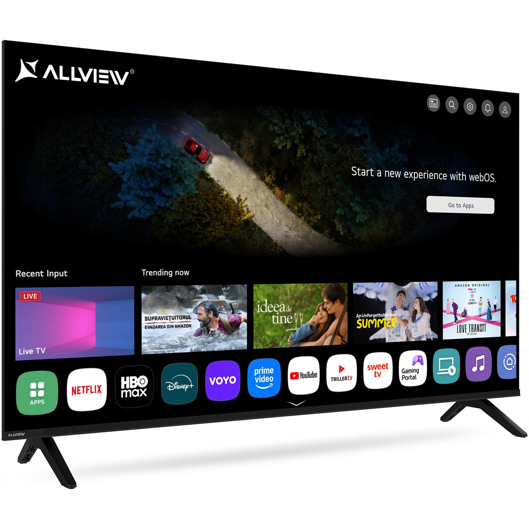 Televizor Allview LED 50WiPlay6301-U, 125cm, Smart, 4K Ultra HD, Clasa E