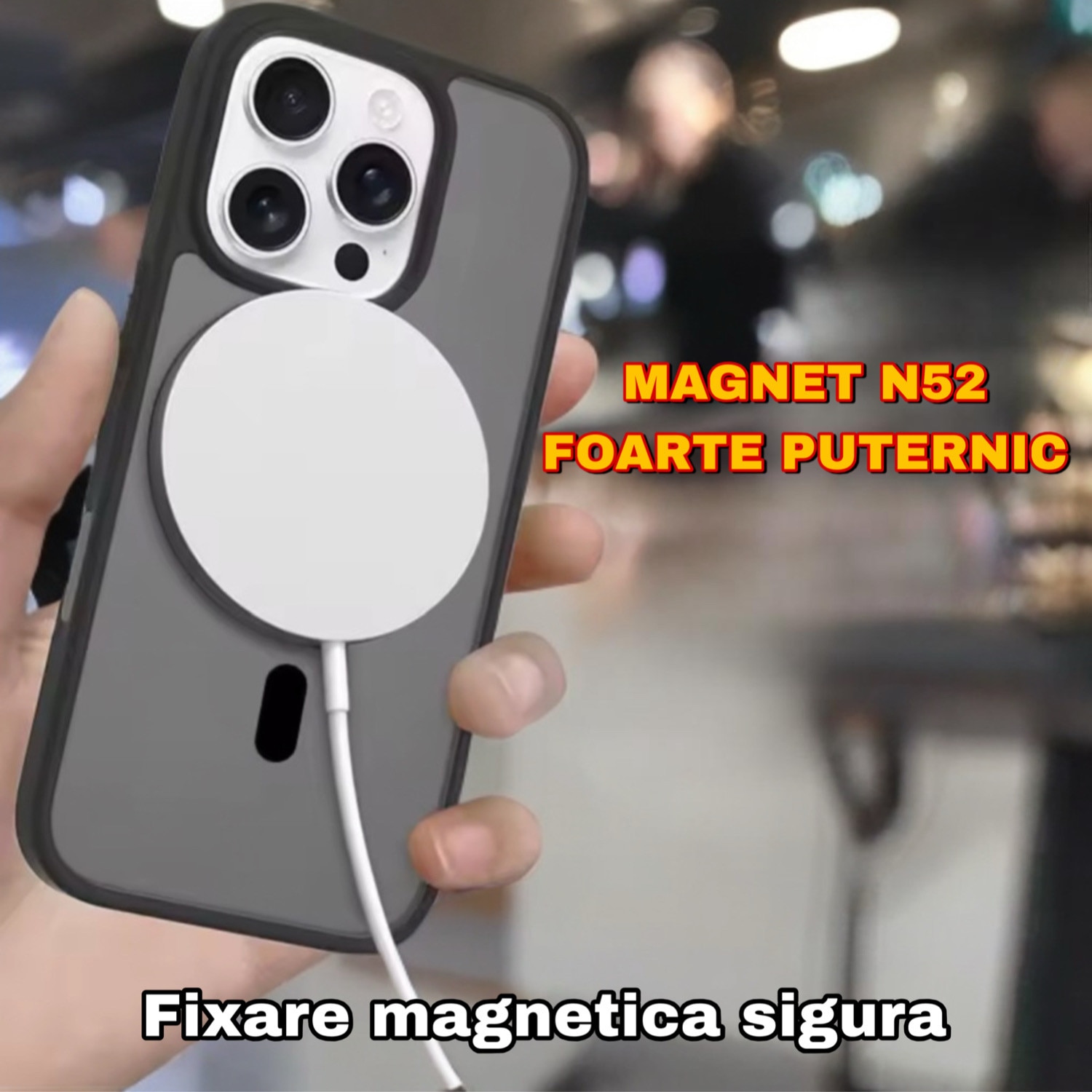 Husă SLSpeed pentru iPhone 16 Pro Max, Protecție premium, Negru, Design mat