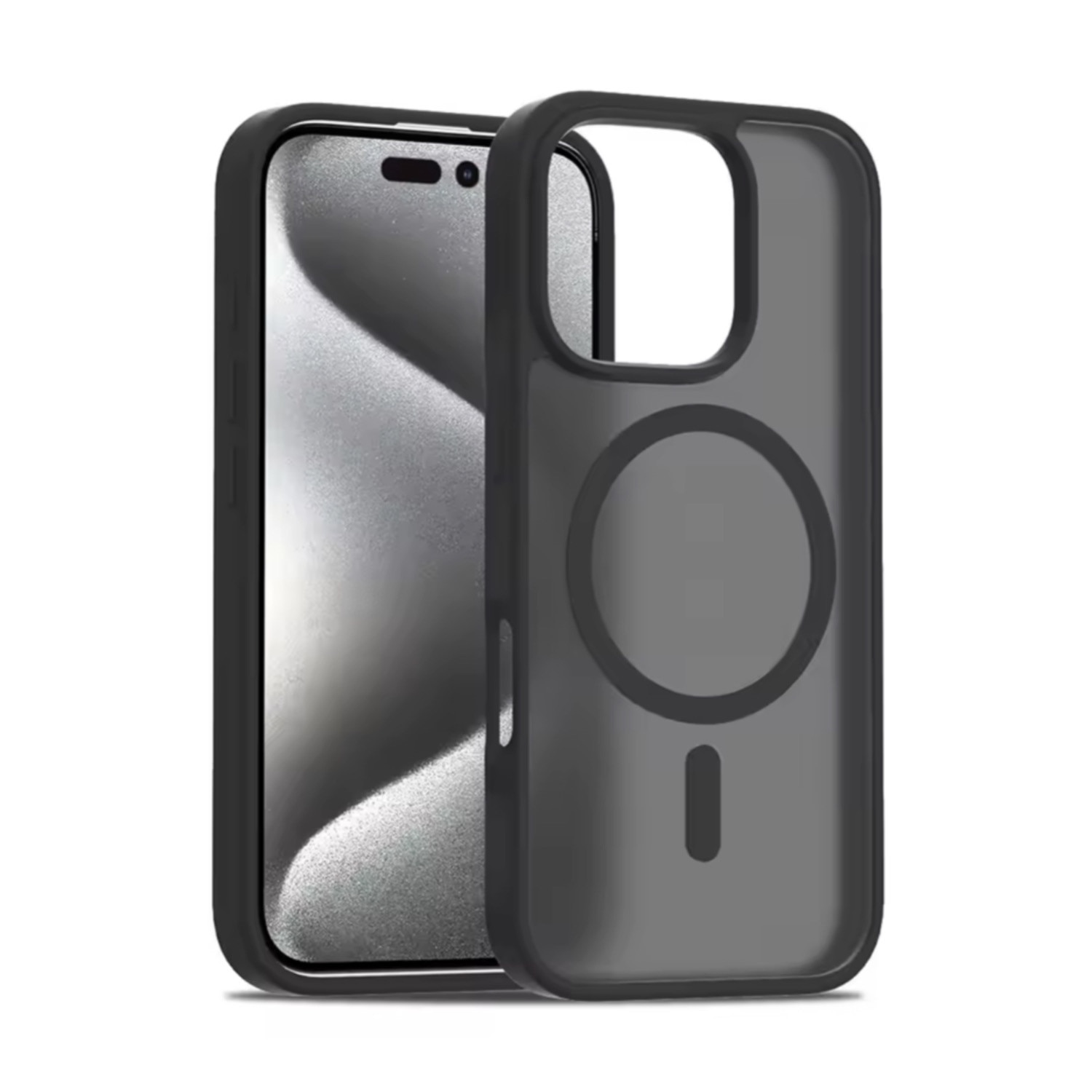 Husă SLSpeed pentru iPhone 16 Pro Max, Protecție premium, Negru, Design mat