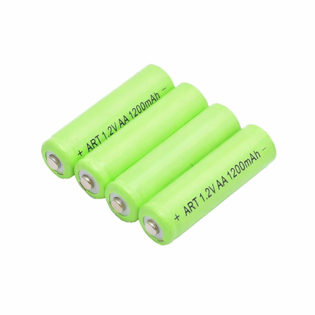 Acumulatori R6 AA 1200mAh Ni-MH set 4 bucati, culoare: multicolor ...