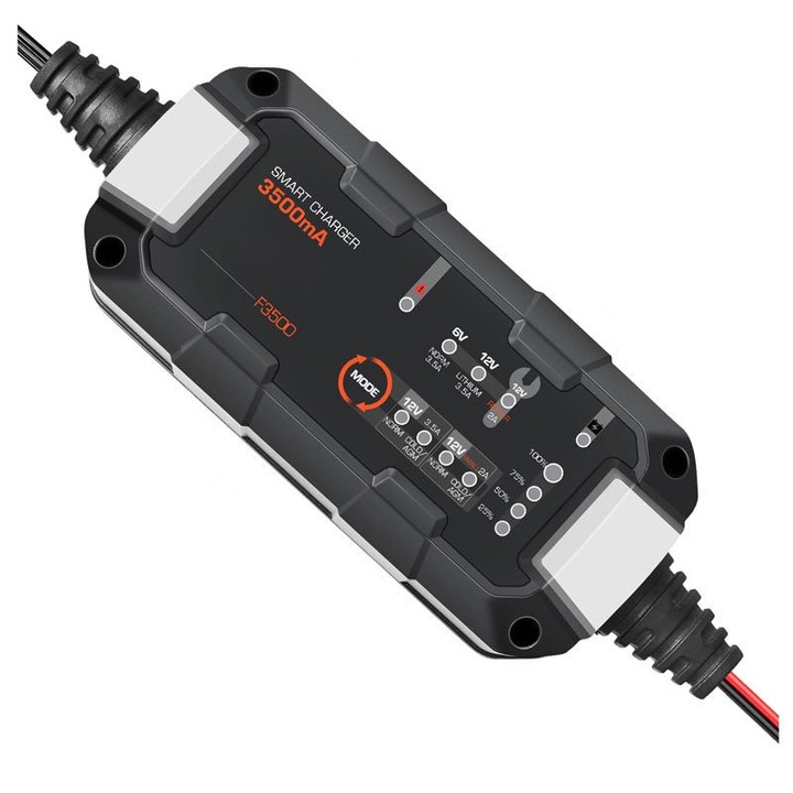 BYGD F3500 intelligens töltő, max. 35A áramerősség, színes LCD, Li-ion és ólom-savas akkumulátorokhoz