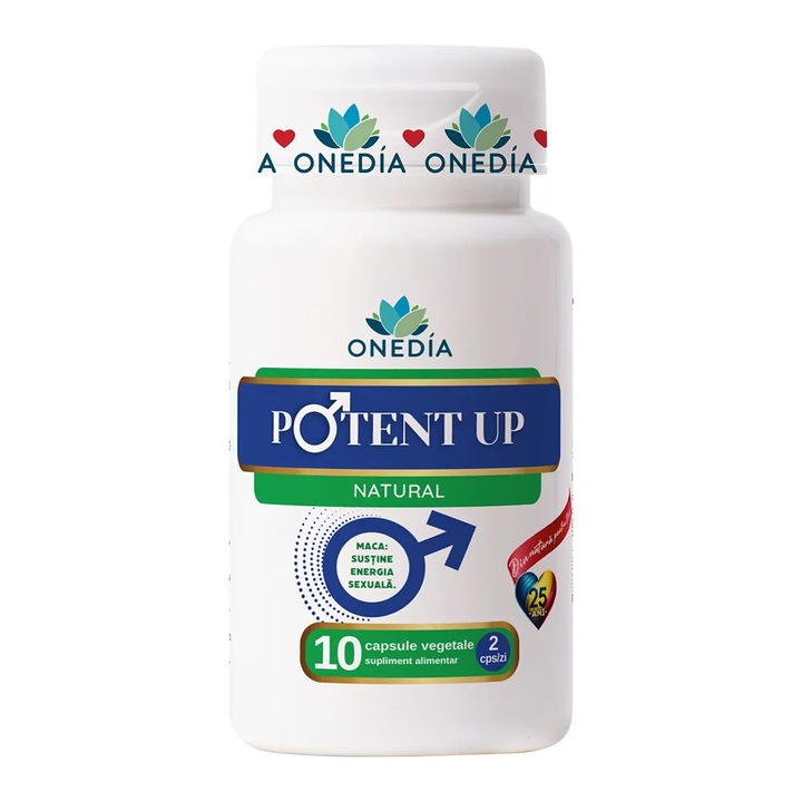 Potent Up Natural, 10 capsule, Onedia