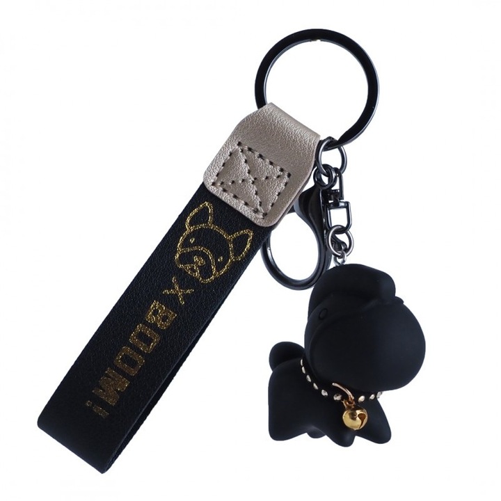 Fekete ló kulcstartó BRL269