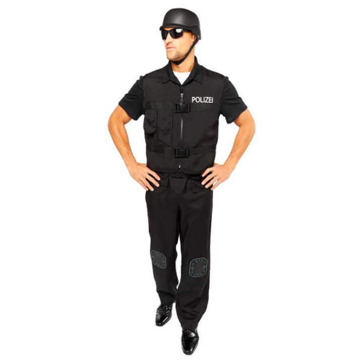Német rendőr Swat felnőtt jelmez XL