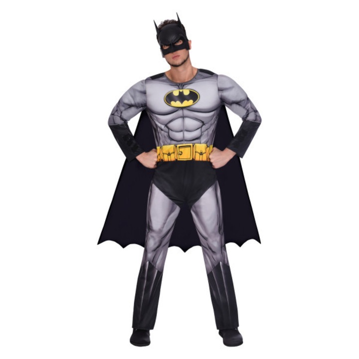 Costum Batman, Amscan, Elastic, Negru