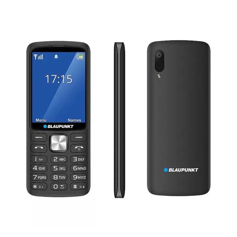 Telefon mobil Blaupunkt V25 4G, Dual SIM, negru, deblocat, meniu în limba maghiară