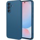 Husă de silicon compatibilă cu Samsung Galaxy A57 5G, mată, albastră, Matt case