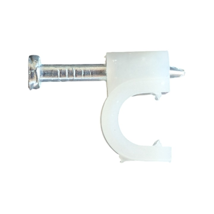 Clema pentru cablu, COBI SMART, 10 mm, alb