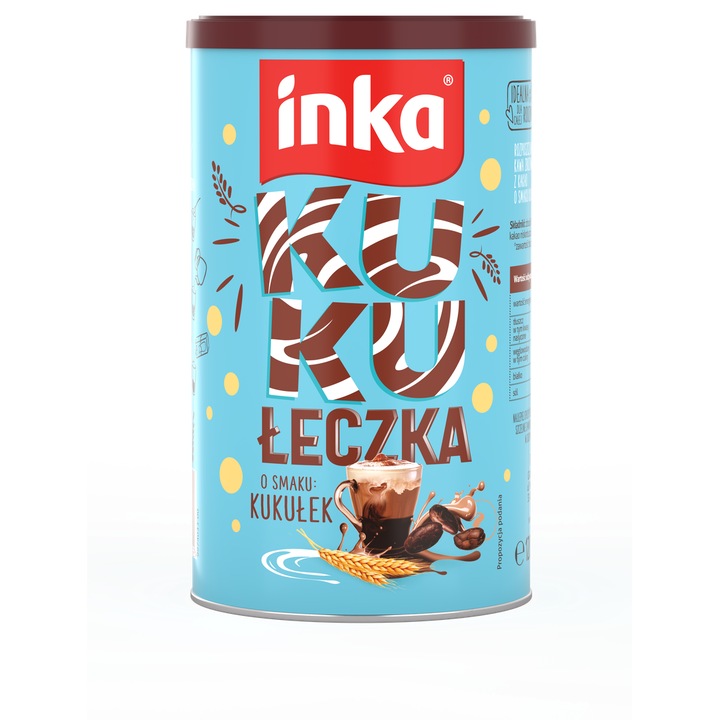 Cafea din cereale Inka Kukuleczka, 120g, cu cacao, 30 portii