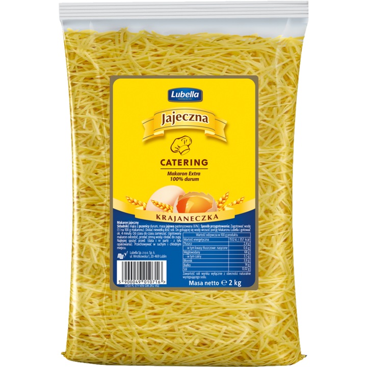 Paste fainoase, Lubella, 250g, galben