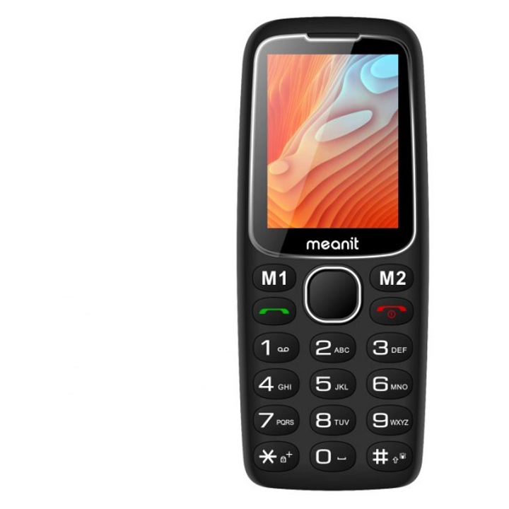 Meanit Sen10 Dual-SIM GSM telefon, 2 "4" TFT színes kijelzővel és kamerával