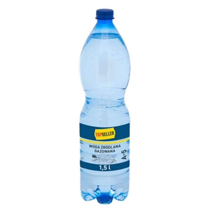 Apa minerala gazata Amita, 1500 ml, continut ridicat de CO2, provenienta Polonia