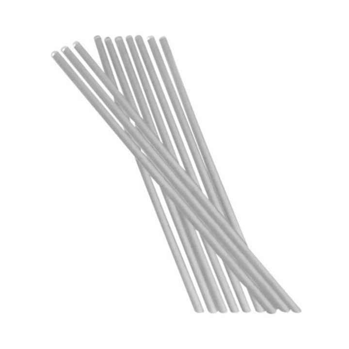 Set 35 baghete pentru sudura și lipire plastic PVC, 4mm, gri