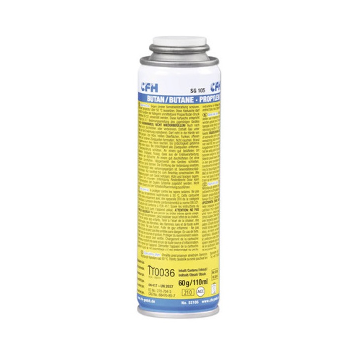 Cartus butelie gaz pentru pistoale de lipit 110ml CFH FB 131