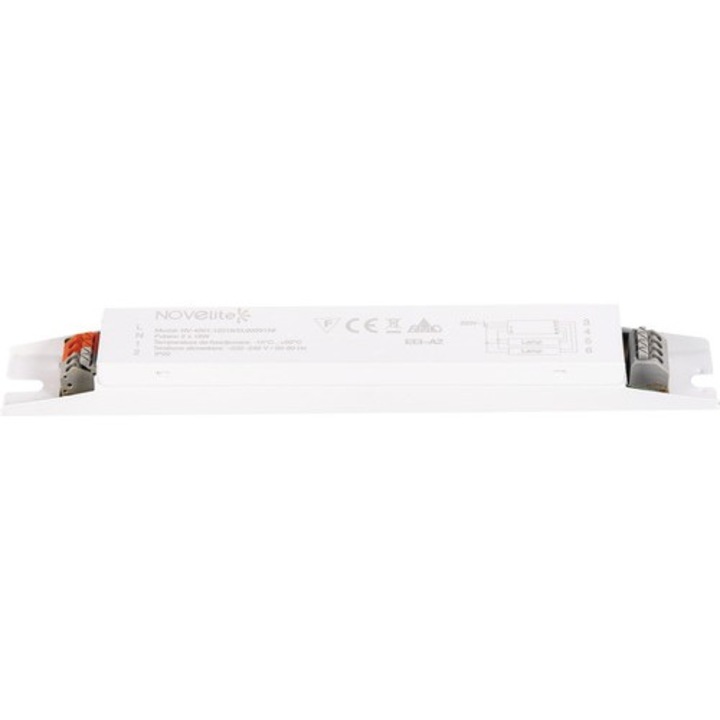 Droser electronic Novelite 2x18W pentru tuburi fluorescente