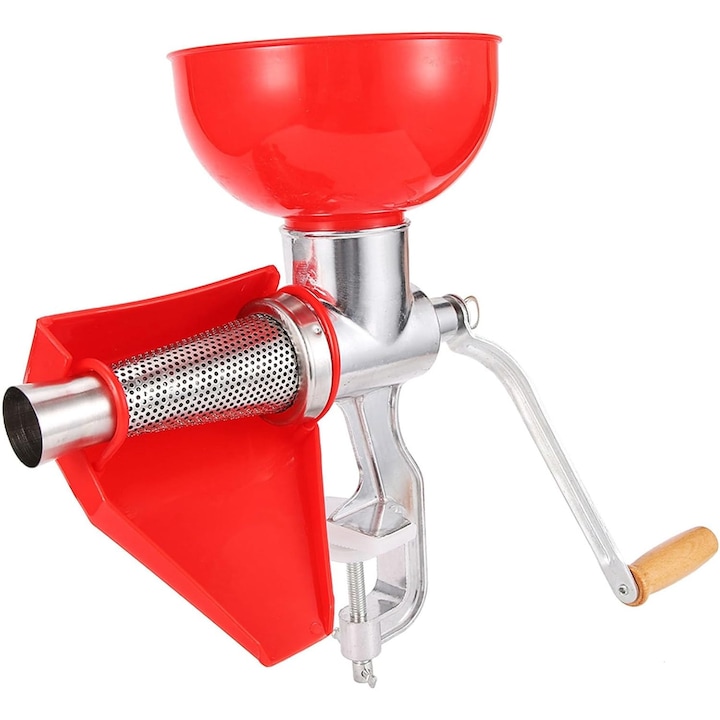 Storcator manual YDCY™, storcator de rosii, storcator din aliaj de aluminiu de calitate comerciala, potrivit pentru bucatariile de acasa, stoarce fructe, rosii, lamai, lime, portocale, struguri, legume etc