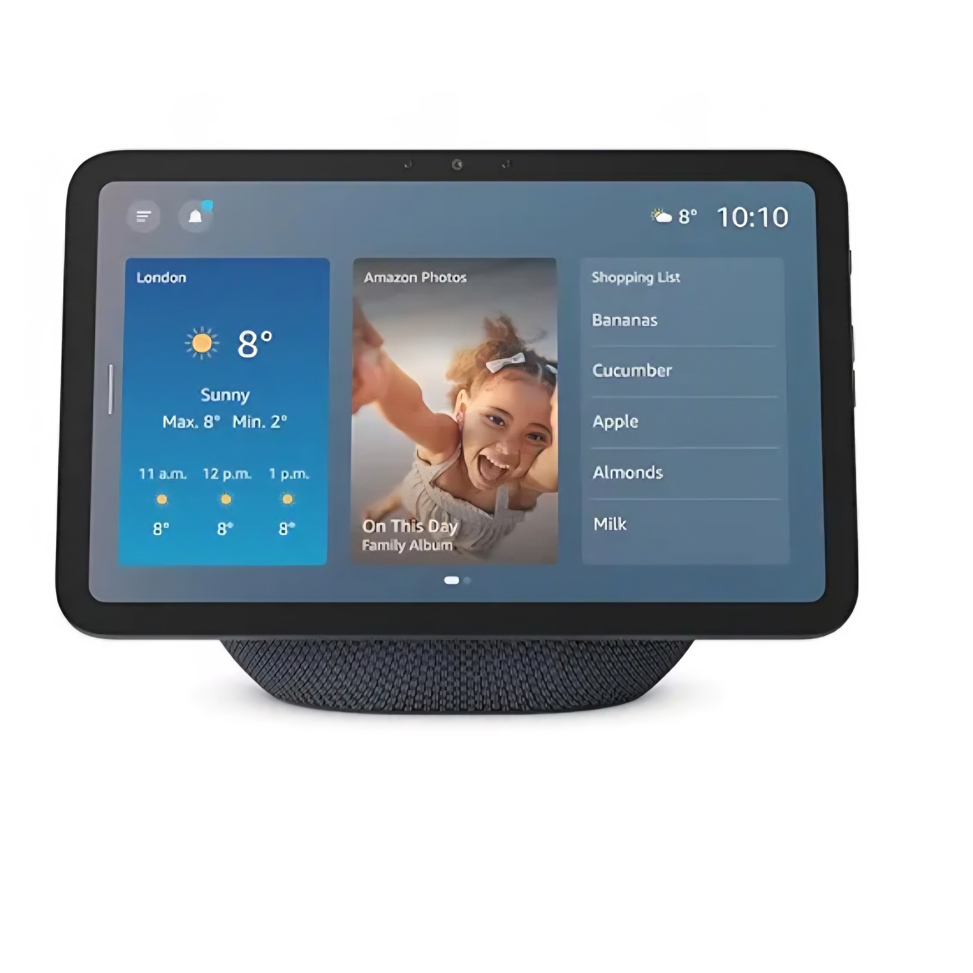 Boxa inteligenta, Amazon Echo Show 8, generatie 2026, Display HD