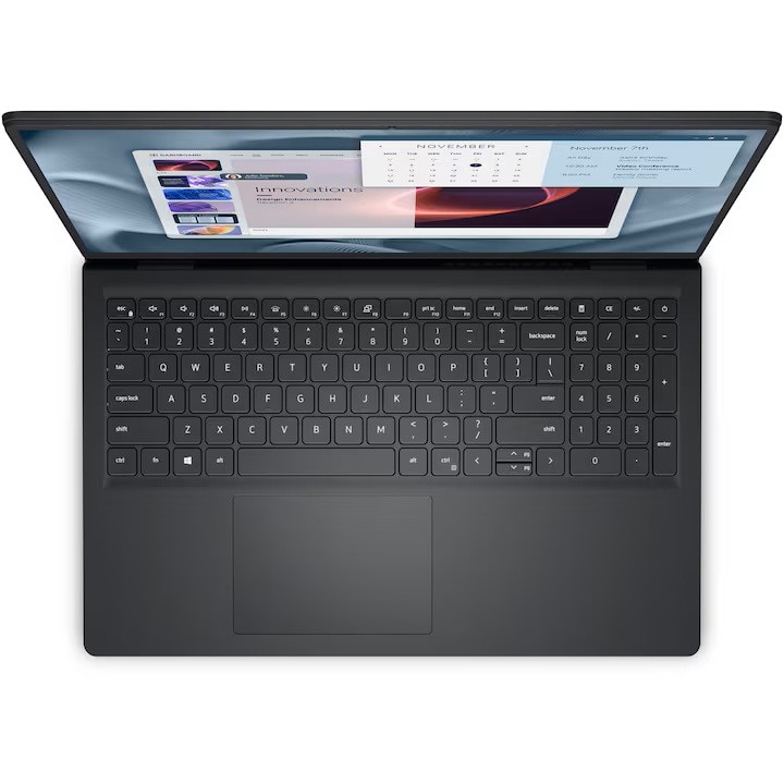 Laptop Dell Pro Essential PV15250, Intel Core i7-1355U pana la 5.0 GHz, 15.6" Full HD 120Hz, 64GB DDR5, 1TB SSD, Intel UHD Graphics, Windows 11 Pro, negru