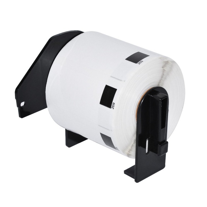 Makki kompatibilis Brother DK-11209 címkék - Kisméretű címzőpapír címkék, 29mmx62mm, 800 címke tekercsenként, fekete fehéren - MK-DK-11209