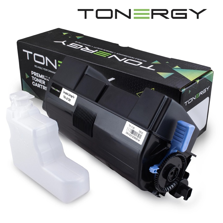 Tonergy съвместима Тонер Касета Compatible Toner Cartridge KYOCERA TK-3130 TK-3131 TK-3132 TK-3134 Black, 15.5k