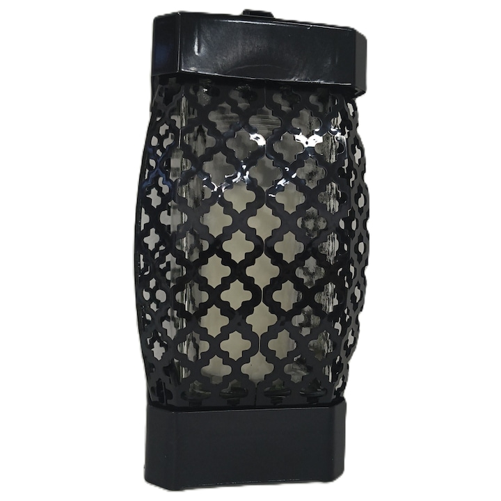 Фенер Glamour Maroco, от стъкло, покрито с пластмаса, 26 x 13 x 13 см