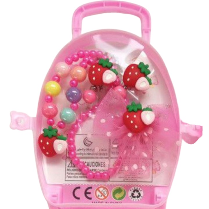 Set de bijuterii pentru copii Toy Toy Toy, multicolor, colier, brățări