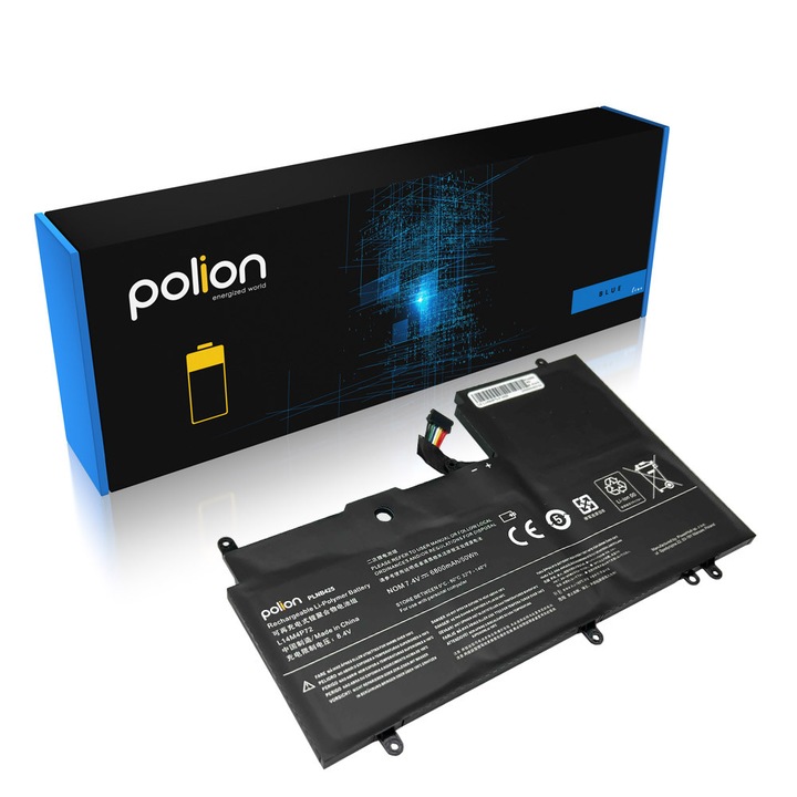 Батерия за лаптоп Polion 6800mAh 4 клетки 7,4V за Lenovo Yoga 700-14ISK, Yoga 3 1470