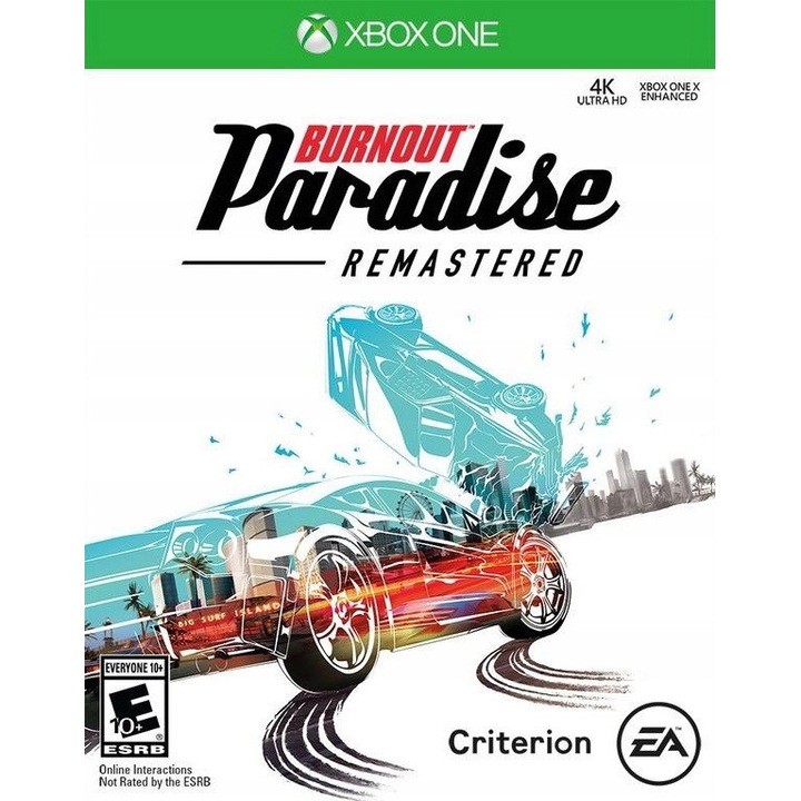 Játék Licenc Burnout Paradise Remastered Xbox One/X/S Key (Azonnali Aktiváló Kód)