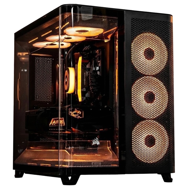 Desktop PC Powerup PROJECT 7 AMD Ryzen 9 9950X3D 16Core 5.7Ghz RTX5090 32GB GDDR7 64GB DDR5 SSD 2TB M2 1000W AIO Watercooling