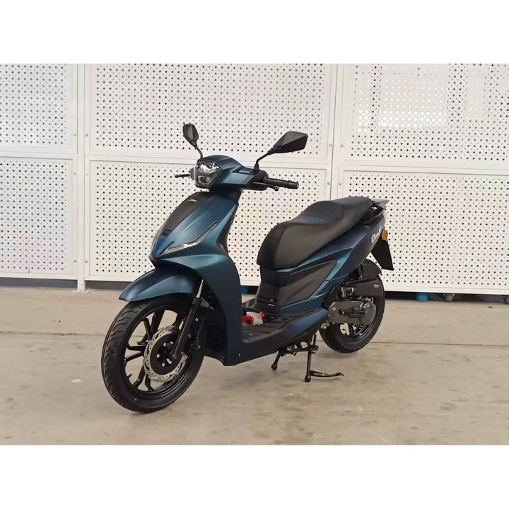 Scuter JRH Coral 50CC, motor EFI, 24 km/h, albastru, 1826x786x1087mm