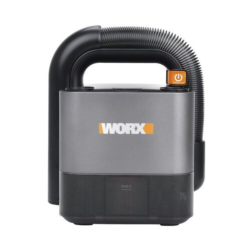 Aspirator de mana Worx WX030.9 0, 21L, putere 150W, compact, portabil, 15x18, 2x21, 8cm