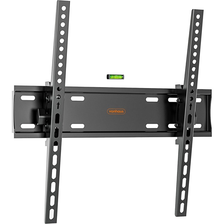 VonHaus fali TV tartó 26–55 hüvelykes (66 cm - 140 cm) képernyőkhöz – állítható tartó dönthető funkcióval (tilt), univerzális VESA rögzítés, maximális súly 45 kg