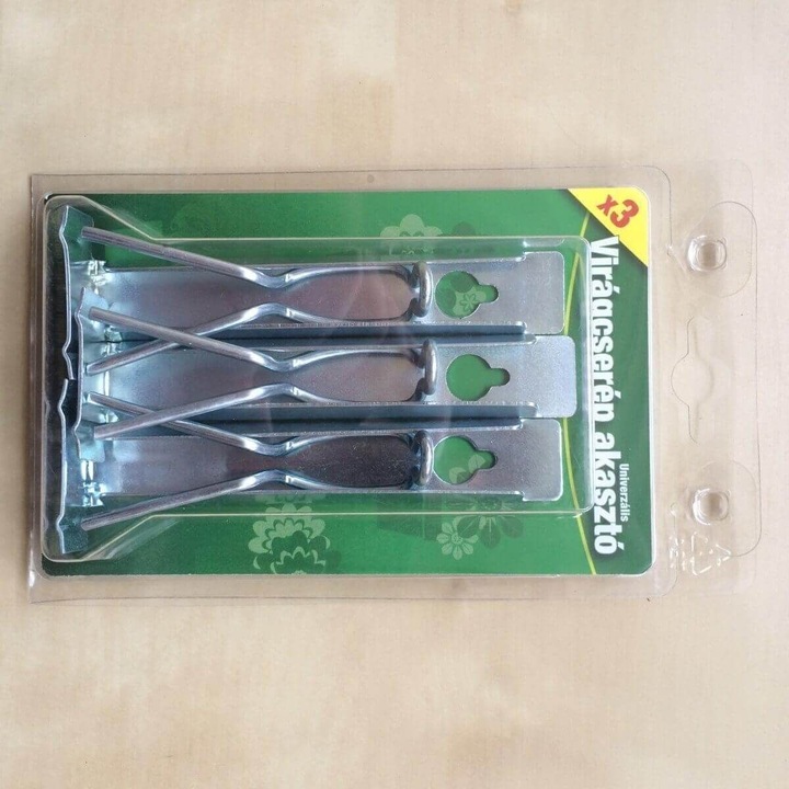 Set 3 x Agatatoare universale pentru ghivece Babyllon, din otel, max. 8 kg