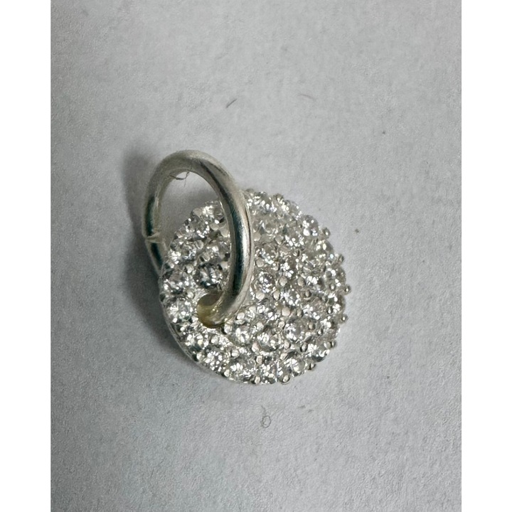 Pandantiv din Argint 925, Banut cu Zirconii, 0.61 g, Leski Silver