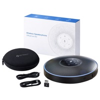 Boxa & Speakerphone Conferinte eMeet M2 – 4 Microfoane AI 360° | Anulare zgomot fundal | USB/Bluetooth/AUX | Compatibil Zoom/Teams/Skype – Perfect pentru Birou & Home Office