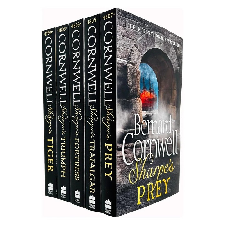 Bernard Cornwell Richard Sharpe Series 1-10 (10 Books Set), Bernard Cornwell - Editura Harper Collins
